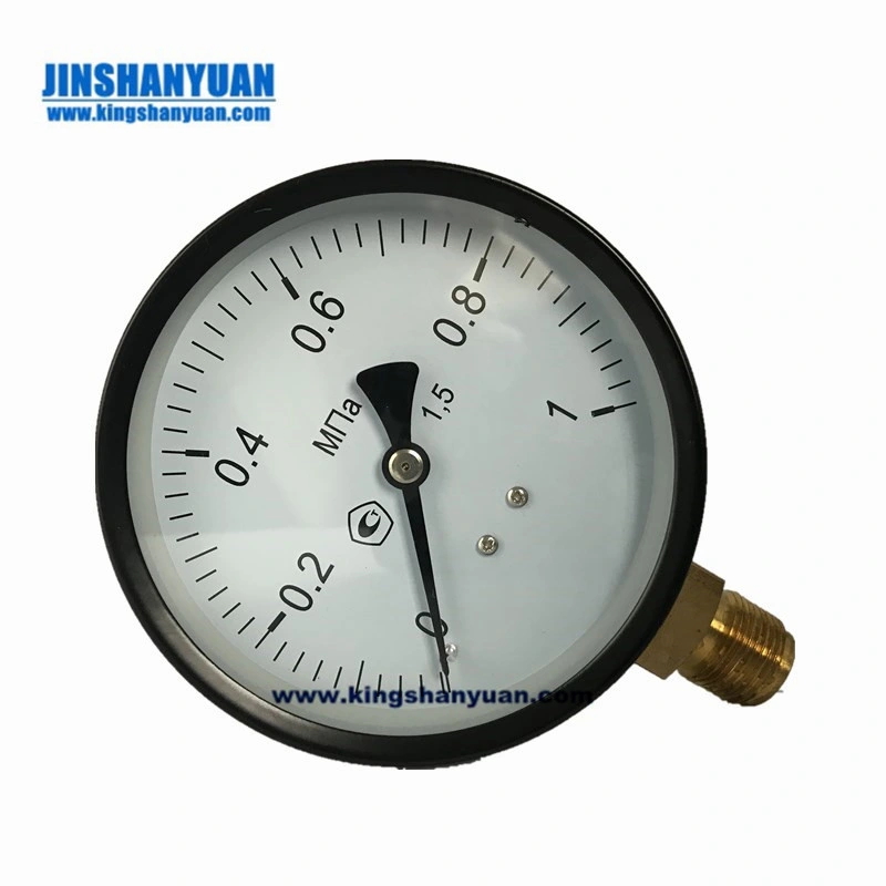 100mm Black Steel Case Dry Pressure Gauge with Blow out Class 1