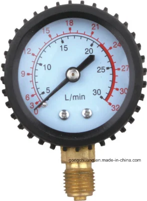 63mm Dry Pressure Gauge with Rubber Protector