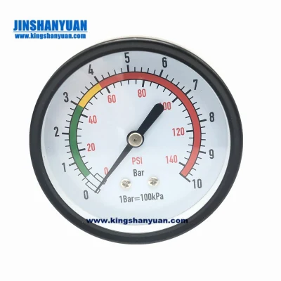 100mm Black Steel Case Dry Pressure Gauge with Blow out Class 1