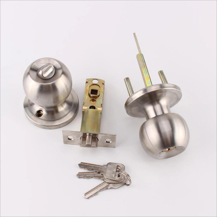 Security Satin Chrome Stainless Steel Single Cylinder Deadbolt Lock