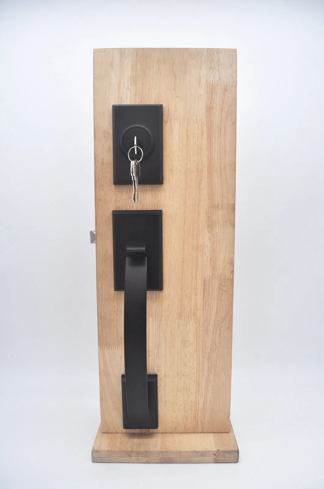 Maxal High Quality Entry Door Lock, Matt Black Grip Handle Door Locksets