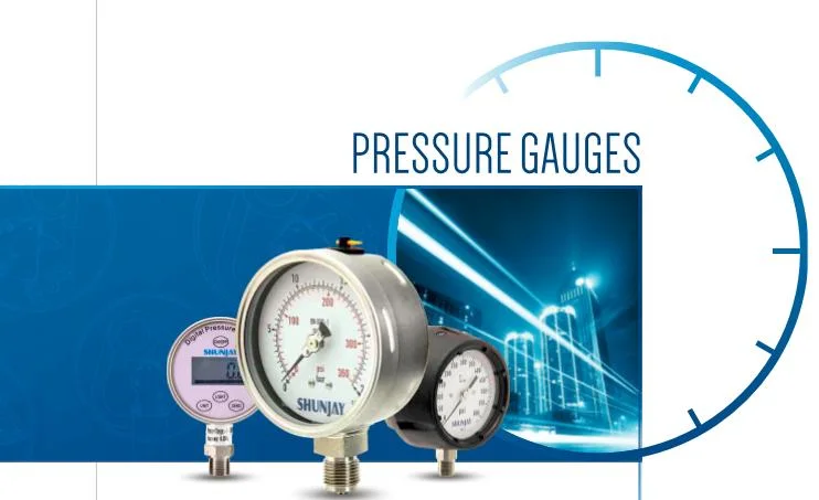Manometer Liquid Filled Pressure Gauge